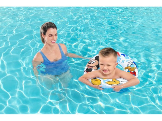 BW91004 - Nafukovací kruh Mickey, 56 cm