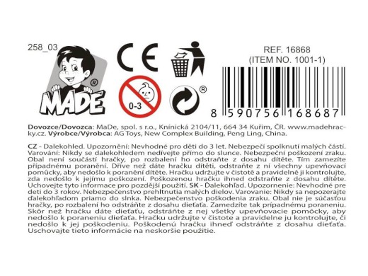 16868 - Dalekohled 45 x 25 x 9 cm