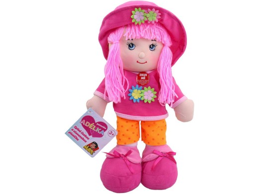 15645 - Panenka textilní, 38 cm
