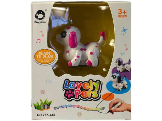 03364 - Pejsek, jezdící po namalované čáře