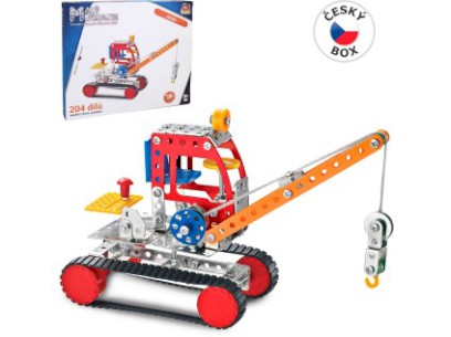 17958 - Malý mechanik jeřáb, 204 ks