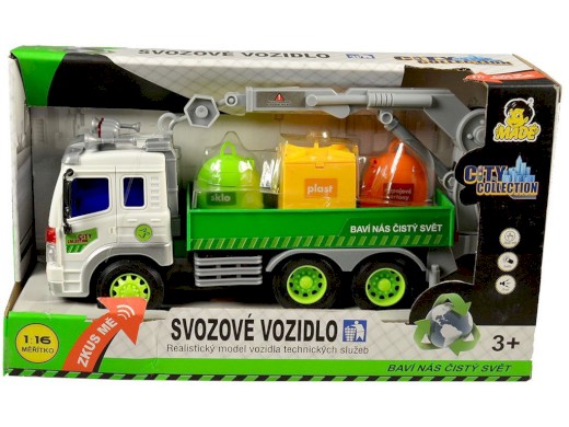 80598 - Auto popelářské na setrvačník