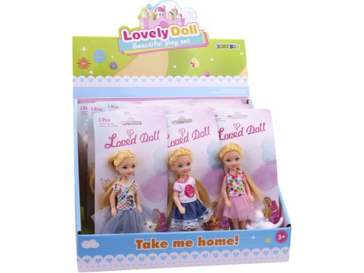 Panenka, 18 ks v display boxu 12,5 cm