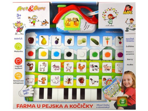 81355 - MaDe Farma pejska a kočičky, barevná