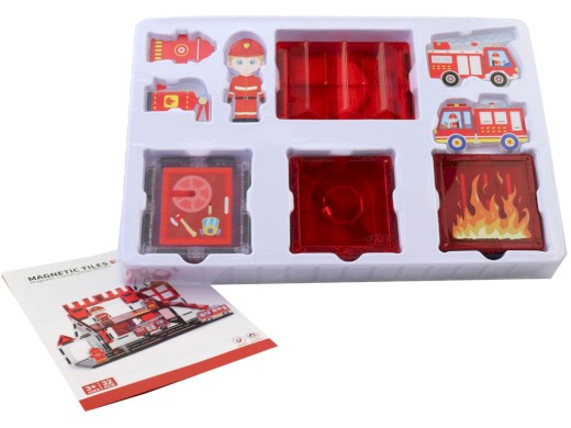 Magnetická stavebnice, 32 x 21 x 5cm