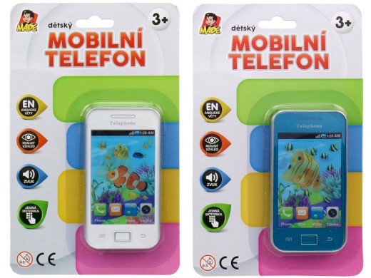 14558 - Mobilní telefon na baterie, 11 cm