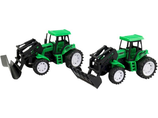 12944 - MaDe Traktor s nástojem, v sáčku, 18 x 7 x 8,5 cm