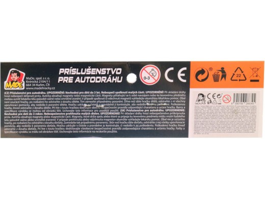 Náhradní autíčka k autodráze s licencí Audi, v sáčku, 2 ks