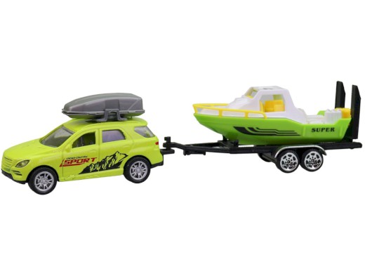 Auto s přívěsem, 19 cm