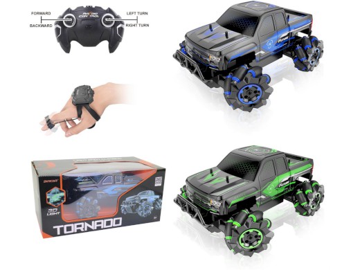 16694 - Auto na ovládání, pohybem ruky, světlo, dvě barvy 25 cm