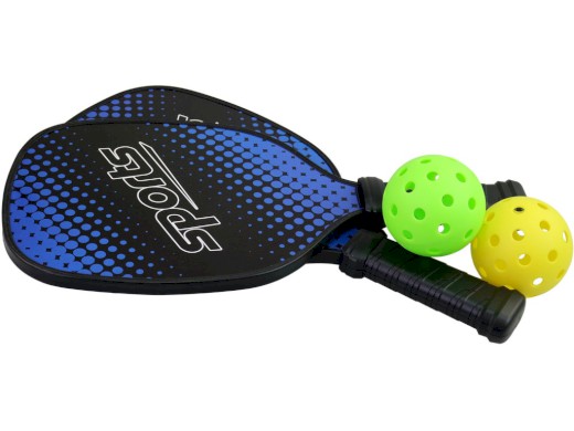 Pálky s míčky v pouzdře