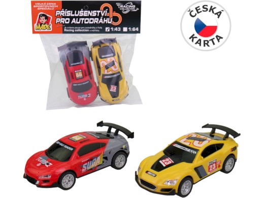 21559 - Autodráha náhradní autíčka, 2 ks 1:43