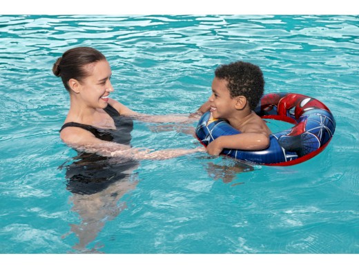 BW98003 - Bestway Nafukovací kruh Spider-Man, 56 cm