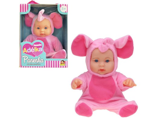 11644 - Panenka - zvířátko, 22,5 cm