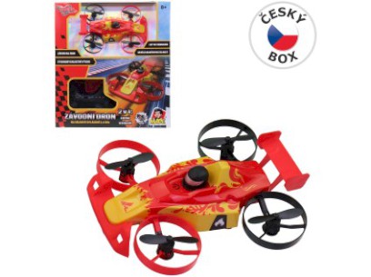 Racing dron formule 2v1 – jezdí i létá