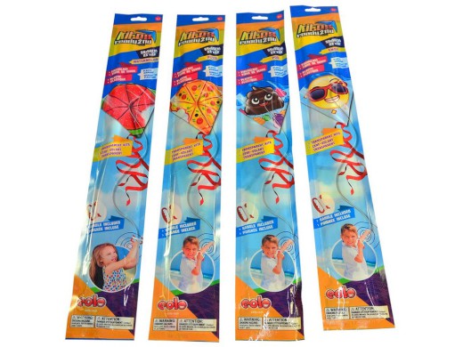 12395 - LÉTAJÍCÍ DRACI V DISPLAY BOXU 24 DISPLAY- 8 DRUHŮ, velikost 59 x 55 cm