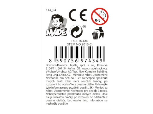 97434 - Auto-robot na setrvačník