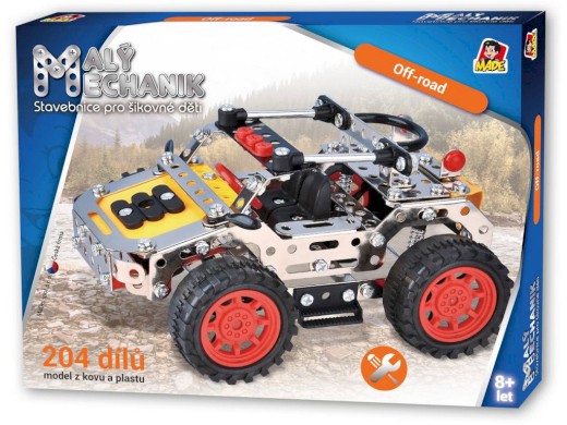 13987 - Malý mechanik - Off-road, 204 ks, 28 x 37 x 4,5 cm