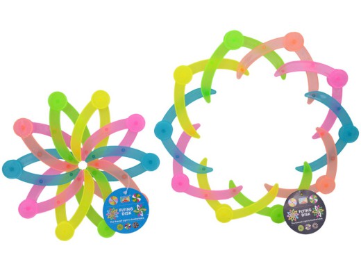 16053 - Létající talíř, rozložitelný, 18 kusů v boxu, 33 cm