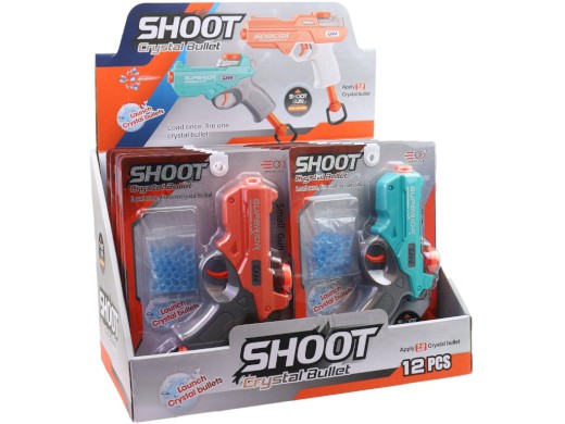 Pistole se střelkami, 12 ks v display boxu