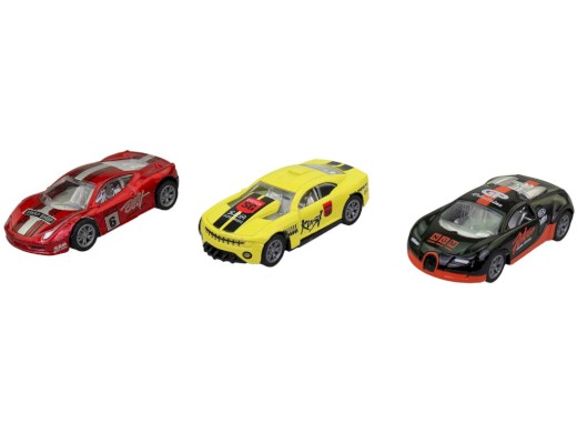 18749 - Auto závodní, kovové, 8 cm