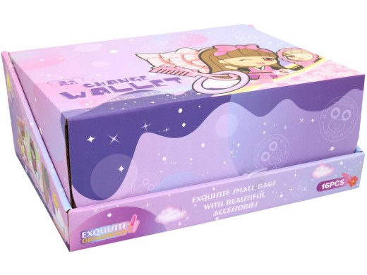 Kabelka s doplňky, 16 x 12 x 2 cm