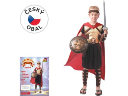 73001-09531 09531 - Šaty na karneval - gladiátor, 110 - 120 cm