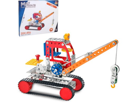 17958 - Malý mechanik jeřáb, 204 ks