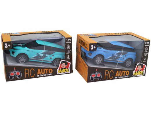 16115 - Auto Land Rover na dálkové ovládání, 1:28, 15,5 x 6,5 x 7,2 cm