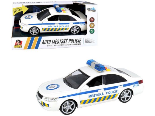 Made Auto Městská policie CZ design s českým hlasem