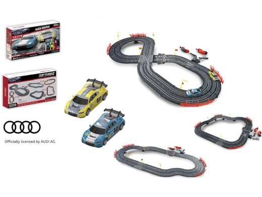 Autodráha s licení Audi, 320 cm, s USB napájecím kabelem