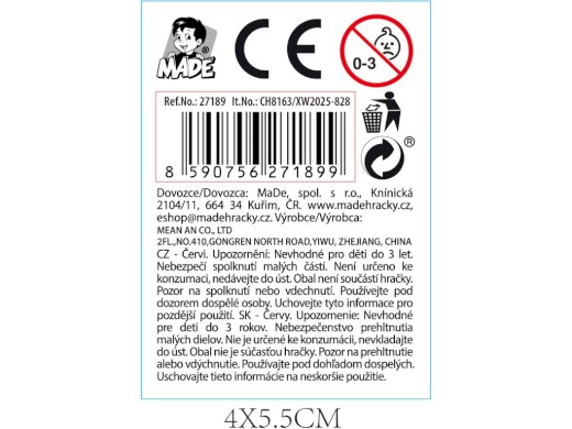 Červi v dóze,12 ks v display boxu
