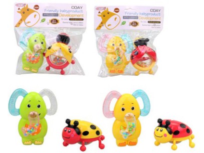 18142 - Chrastítka, 2 ks, 12 x 9 cm