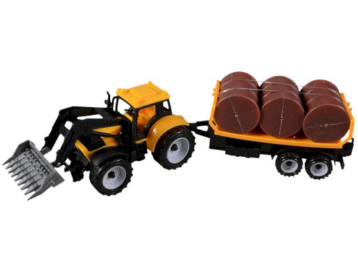 04773 - Traktor s přívěsem, na setrvačník