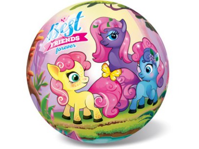 10733 - Míč jednorožci -  přátelé, 14 cm