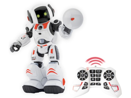 20778 - Robot Zigybot James, špion, programovací, 20 funkcí, 33 x 25 x 13 cm