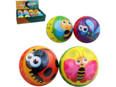 Míček včelky, 12 ks v display boxu, 6,5 cm