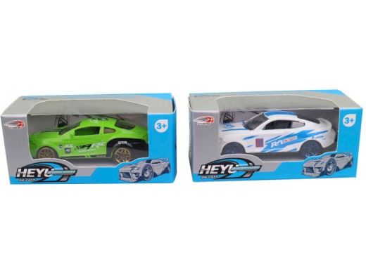 Autíčka 48 kusů v display boxu, 7,5 x 3 x 2,5 cm