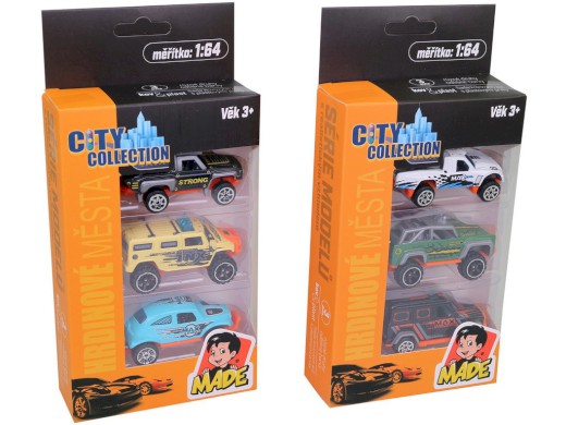 16880 - Auta kovová, 2 druhy