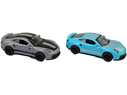 Auta 1:43, 12 kusů v display boxu, 10,5  x 4 cm