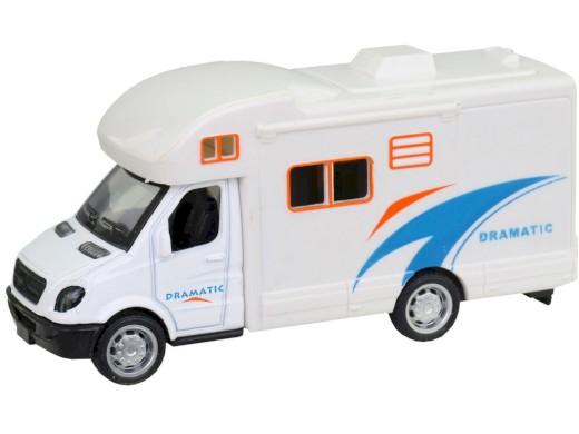 10699 - Obytné auto kovové, zpětný chod, 11 cm