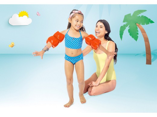 IN59640EU - Nafukovací rukávky malé 19 cm x 19 cm