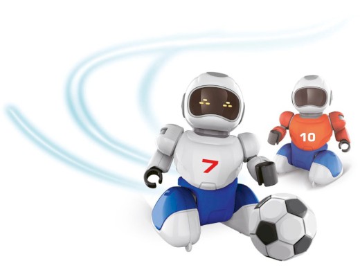 00925 - Robofotbal na dálkové ovládní, 2 ks + 2 branky, 36 x 24 cm