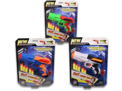 94121 - Pistole se softovými náboji 17,5cm