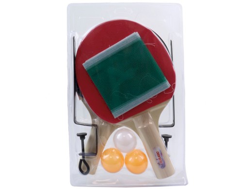 96959 - MaDe Sestava pingpongových raket s 3 míčky a síťkou