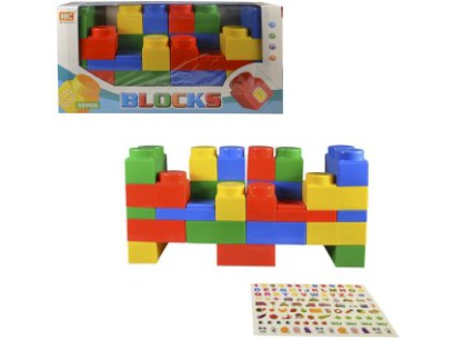 98330 - MaDe Kostky 32 ks barevné