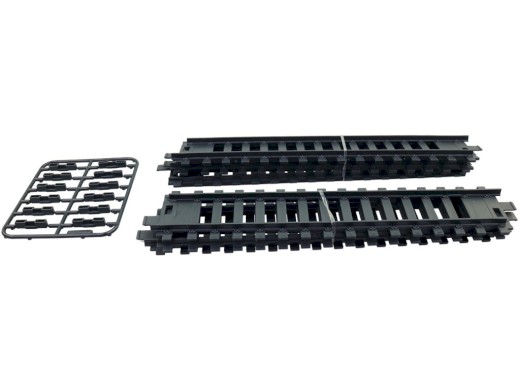 20537 - Koleje sada, 22 cm, rovný díl 6 ks, spojky