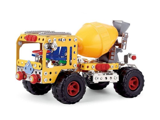 08339 - Malý mechanik - auto domíchávač, 296 ks, 28x37cm