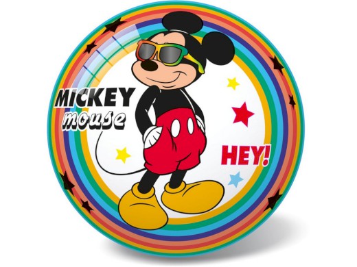 13396 - Míč Disney Mickey duhový, 14 cm
