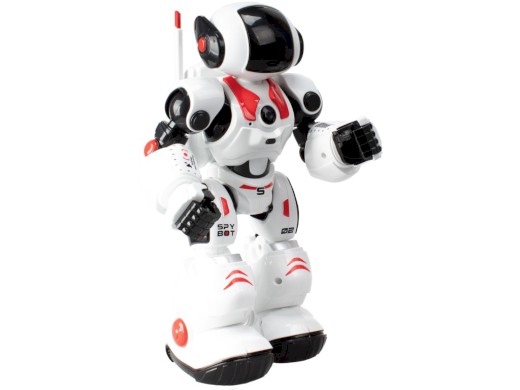 20778 - Robot Zigybot James, špion, programovací, 20 funkcí, 33 x 25 x 13 cm